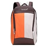 Lovoski 女性　旅行　通学　お出かけバッグ　バックパック　マザーズバッグ　ボトルカバー付き　大容量　防水　全3色選べる - オレンジ