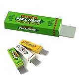 smtsmt電気ショックShocking Funny PullヘッドChewing Gum Gags