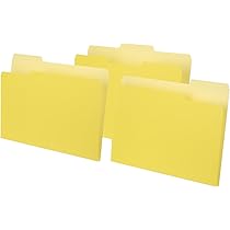 Amazon.co.jp: PATIKIL マニラフォルダー 20 個 8.5 x 11 マニラ