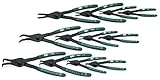 S K Hand Tools SKT7612 Convertible Retaining Ring Pliers Set - 12 Pieces
