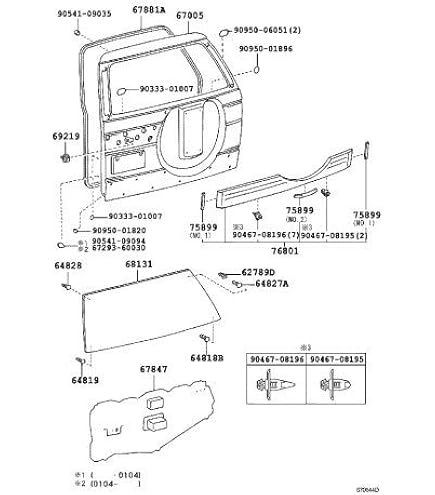 Amazon | TOYOTA(トヨタ) モールディング テープ TAPE, MOULDING