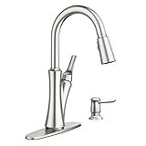 Moen 87304srs one-handle高円弧プルダウンキッチン蛇口、スポットResistステンレス