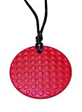 KidKusion Gummi Teething Necklace Dots, Red by KidKusion