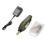 Akozon　ミニ電動ドリル 彫刻グラインダーツールセット P - 500-10ミニ電動彫刻研磨彫刻ペンハンドドリル ロータリー研削盤ツール ウッドストーンスモールクラフト (アメリカプラグ)