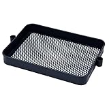 [山善] バスケットトローリー 追加カゴ 浅型 高さ5cm LBT-B(BK) レギュラー用 ブラック