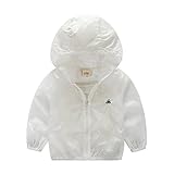 FEVON　パーカー　ベビー　男の子　女の子　ジャケット　薄手　夏　日焼け止め服　フード付き　ジップアップ　キッズコート　アウター　ラッシュガード　UVカット　ウィンド ブレーカー　ジャンパー　全4色