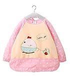 幼児 赤ちゃん ベビー 子供服 お食事用 スモック 幼稚園キッズ 絵画用エプロン うわっぱり 防水 防汚 洗いやすい 快適 可愛い 柔らかい（100サイズ）