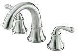 Danze D304156BN Bannockburn Two Handle Widespread Lavatory Faucet, Brushed Nickel [並行輸入品]