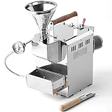 KALDI Home Coffee Roaster(200~250g)、家庭用焙煎機, ガスバーナー必要、電動式、温度計、ホッパ含む