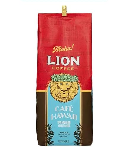 Amazon | Lion Cofe Hawaii ライオン カフェ ハワイ ミディアム ダーク