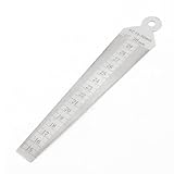 uxcell テーパーゲージ　テーパー形状の隙間測定ゲージ　0.1ｍｍの精度　15mm-30mm の範囲　測定工具