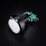 Cewaal ビッグ45mm ドーム凸形状タイプ LED点灯プッシュボタン アーケードコインマシンで動作するゲーム