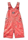 OshKosh B ' gosh Baby Boys ' Shark Schiffli Overalls US サイズ: 18 Months カラー: オレンジ