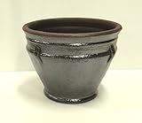 タイ製陶器鉢 クラフト ＰＴ１０２Ｄ Ｓ 23cm 2個入り ／植木鉢