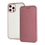 Ryo YXL スマホケース 対応 iPhone 12 Pro 6.1インチ 2020 手帳型 カード収納 スタンド iPhone12 iPhone12Pro 用 ケース 全面保護 耐衝撃 アイフォン 12 プロ 保護 カバー レッド