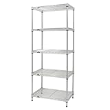 [19mm]幅49.5×奥34.5×高121 ライトホームラック５段 「IHT5012-5」