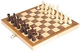 Chess Game in Wooden Folding Box, 30 x 30cm[並行輸入品]