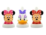 good2grow spill-proofボトルトッパー3 - Pack , Disney – ピンクBow Minnieマウス, Daisy Duck &レッドBow Minnieマウス