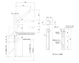バルコニー物干金物 縦収納・ポール型ステンカラー SK-660TSLP-SC　　新協和