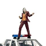 1/64スケ ピエロ ールシナリオ人フィギュア樹脂置物Joker ジオラマガレージミニチュアモデル装飾アクセサリー ガチャ カプセルトイ (Joker A)