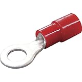 ニチフ端子工業 環境配慮形絶縁被覆付端子 100P TMEX 1.25-3N-RED