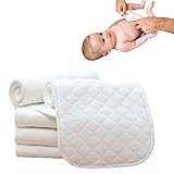 NJGN 布おむつ オーガニック コットン 100% 成形 5枚 セット