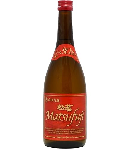 Amazon.co.jp: 琉球 泡盛 お歳暮 松藤 3年古酒30度 限定 720ml 泡盛