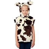 Cow Costume for kids. One Size 3-9 Years. [並行輸入品]