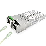 Elfcam - 10G BiDi SFP+ 光モジュール TX1270/RX1330nm 20km シングルモード SC – 10GBASE-LR 対応・単芯双方向・Cisco互換
