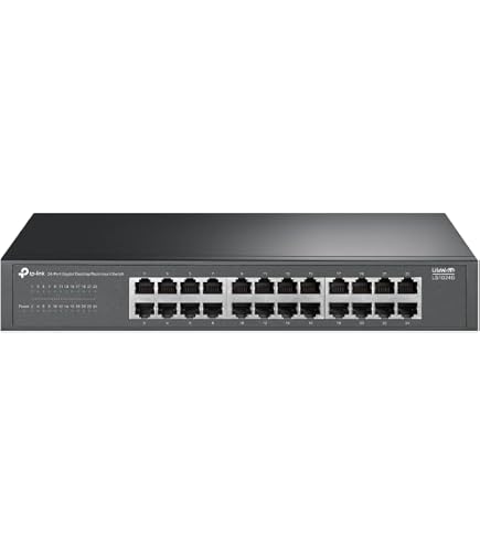 Amazon | TP-Link ラックマウント スイッチングハブ 10/100Mbps 金属