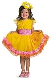 UHC Cute Girls Sesame Street Frilly Big Birdファンシードレス幼児用子コスチューム US サイズ: 3S カラー: イエロー