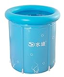 より厚い折り畳みバスブルーピンクのプラスチック5 Kg 60 * 70センチメートル ( 色 : #1 )