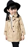 (チェリーレッド) CherryRed 子供服 子供コート キッズコート アウター トレンチコート 防風 保温 90 カーキ