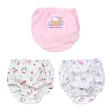 サンリオ(SANRIO) キッズショーツ 3枚セット ハローキティ りんご 100cm 綿100% お名前ネーム付き 153583