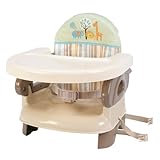 Summer Infant社製 ベビーチェア デラックスシート 13050 折りたたみ テーブル付き サファリ ストライプ Safari Stripe