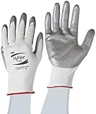 Ansell HyFlex 11-830 Nylon Light-Duty Multipurpose Glove with Knitwrist, Abrasion/Cut Resistant, Siz