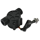 zspowertech 水流量センサー　流体フロー制御ホールセンサ　プラスチック　1-30L/min　1.75Mpa　YF-S201