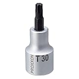 プロクソン(PROXXON) トルクスビットソケット 1/2" ショート(55mm) T30 No.83491