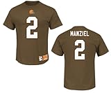 Cleveland Browns Johnny Manziel eligible Receiver II名前と番号Tシャツサイズ: S