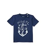 ポロ ラルフローレン コットン・アンカーグラフィック・半袖Ｔシャツ[ネイビー](男の子12～24か月用)24Mサイズ [並行輸入品]