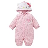 西松屋 着ぐるみ長袖コンビドレス（キティ）【新生児50-60cm】 新生児