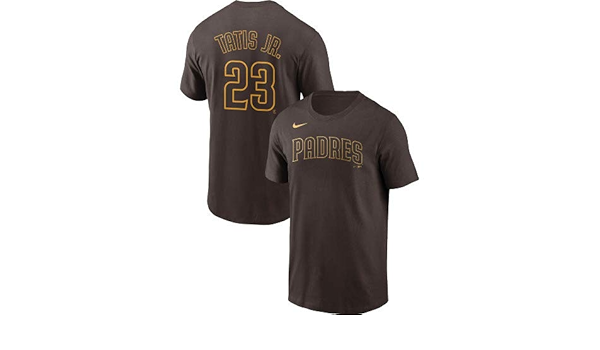 Amazon Nike ナイキ サンディエゴ パドレス フェルナンド タティス ジュニア ネーム ナンバー Tシャツ ブラウン Xxl 並行輸入品 Nike ナイキ Tシャツ カットソー
