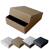 BAY LETTERPRESS ギフトボックス DIY フタ箱 50箱 60×60×21mm クラフト