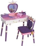 Olive KidsバタフライGarden Vanity &椅子セット、ブルー Table Sets LOD20021
