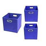 Modern Littles Organization Bundle-3 Storage Bins, Bold Blue by Modern Littles