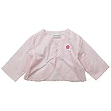 《初夏盛夏対応》(日本製) Pample Mousse(パンプルムース) オーバーレース胸モチーフ付き長袖ボレロ 80cm /PK NO.DP-72205