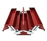Excel TB124-Red 14-Inch Cantilever Steel Tool Box, Red by Excel [並行輸入品]