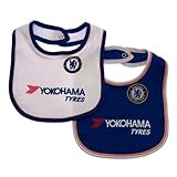 Chelsea チェルシー オフィシャル 15-16 よだれかけ（スタイ）2枚セット（ブルー/ホワイト）CH416