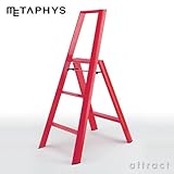 METAPHYS メタフィス lucano ルカーノ 3-Step 3ステップ Step Stool ステップスツール 94011 3ステップ・3段 (レッド)
