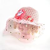 PS BABY 虫除け ネット付 ピンクハット (ソフトピンク)